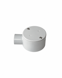 PVC 1-Way Conduit Junction Box - 25mm