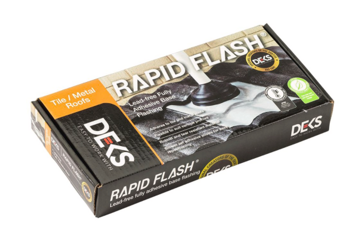 Deks Dektile Rapidflash Solar/Antenna Blk EPDM Gry FF (6-50mm) 280x450mm