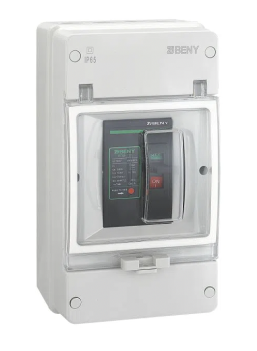 ZJBENY DC Moulded Circuit Breaker 125A 2 Pole IP65, BDM-125