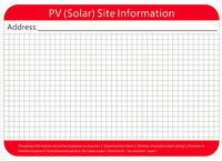 PV site Label