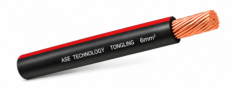 1 Core 6mm Solar DC Cable Tongling IEC 62930 (1000m/drum) Red