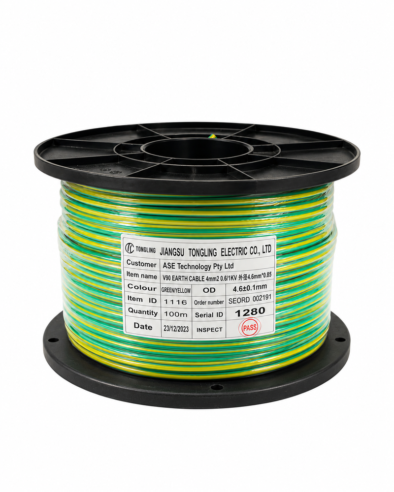 Tongling Earth Cable 4mm (100m/drum)