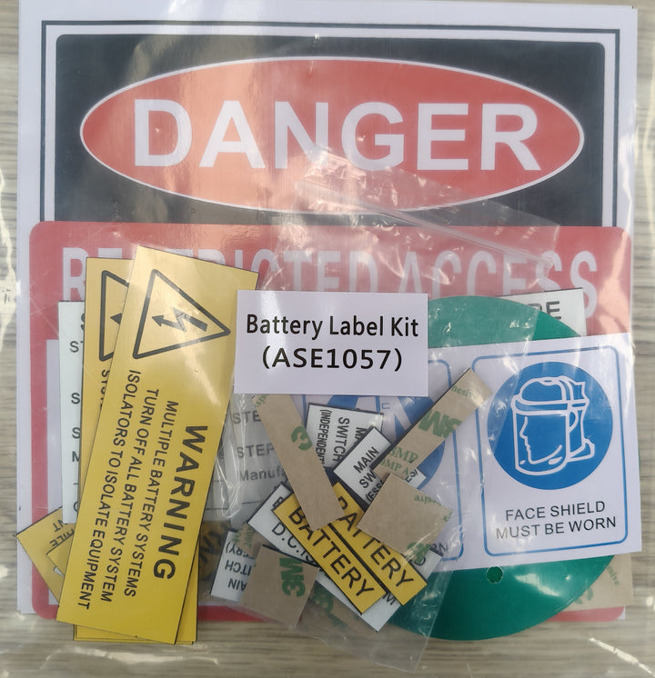 Battery Label Kit