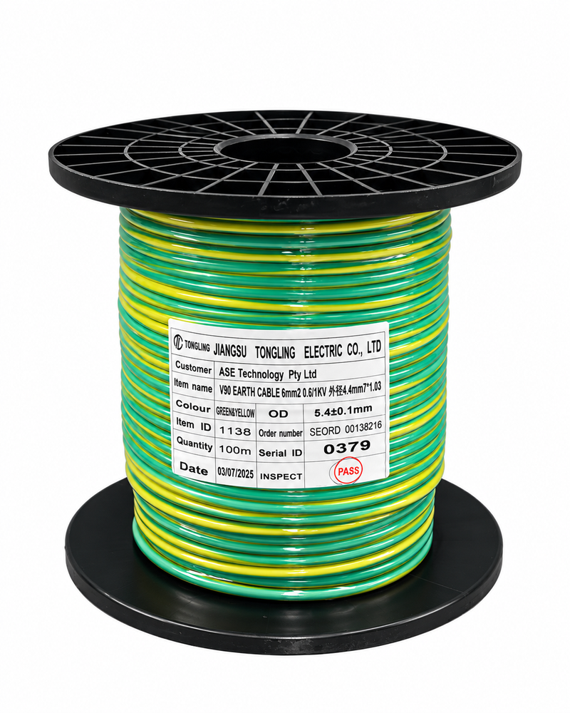Tongling Earth Cable 6mm (100m/drum)