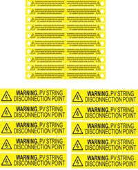 Additional String – Solar Label Kit (set of 10)
