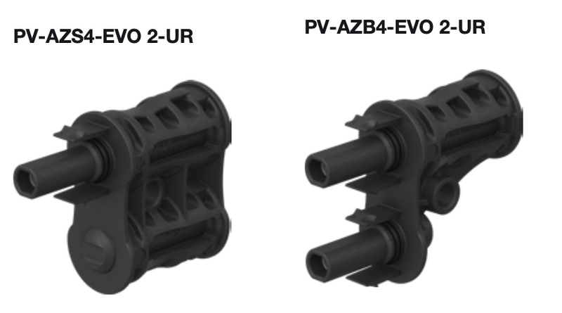 Genuine MC4-EVO2  Branch Connector Set 1500V Solar PV Connectors (Male&Female Complete Set)