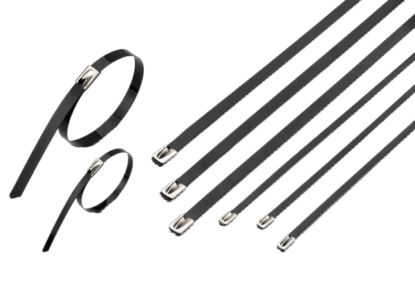 304 Stainless Steel Cable Tie with coating 4.6x200mm (100pcs/bag)