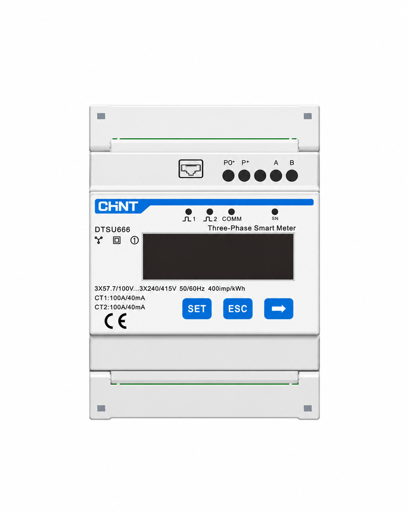 Sungrow Meter-3P(DTSU666-20 + 3CT-100A-0.333V)